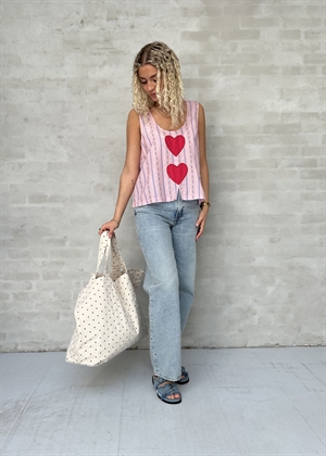 Sweetheart strap top Vintage Rose Sissel Edelbo 